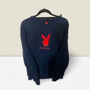 Playboy Club Japanese Anime Girl Ace of Diamonds Sweater